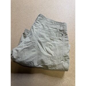 Kuhl Mens Khaki Outdoor Cargo Shorts Size 33 Hiking Camping Adventure $67